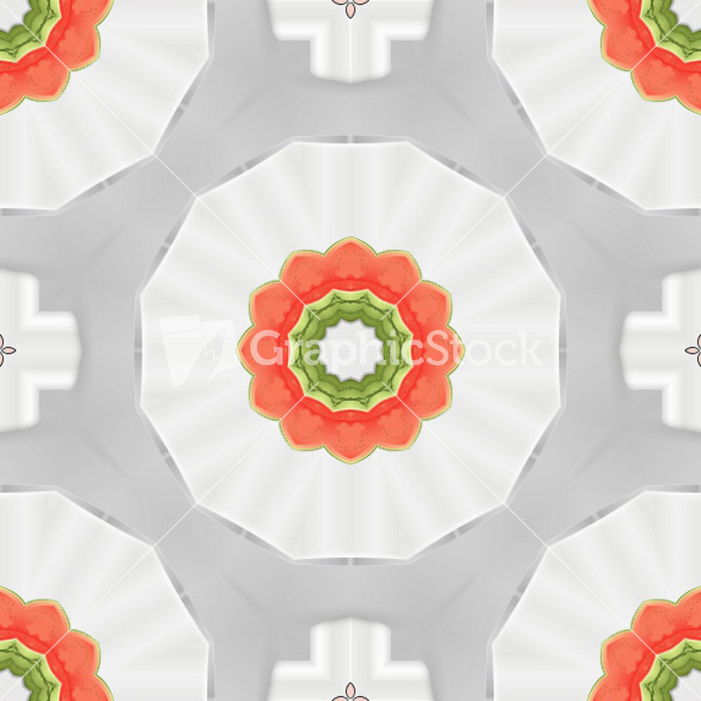 Abstract Decorative Floral Backdrop