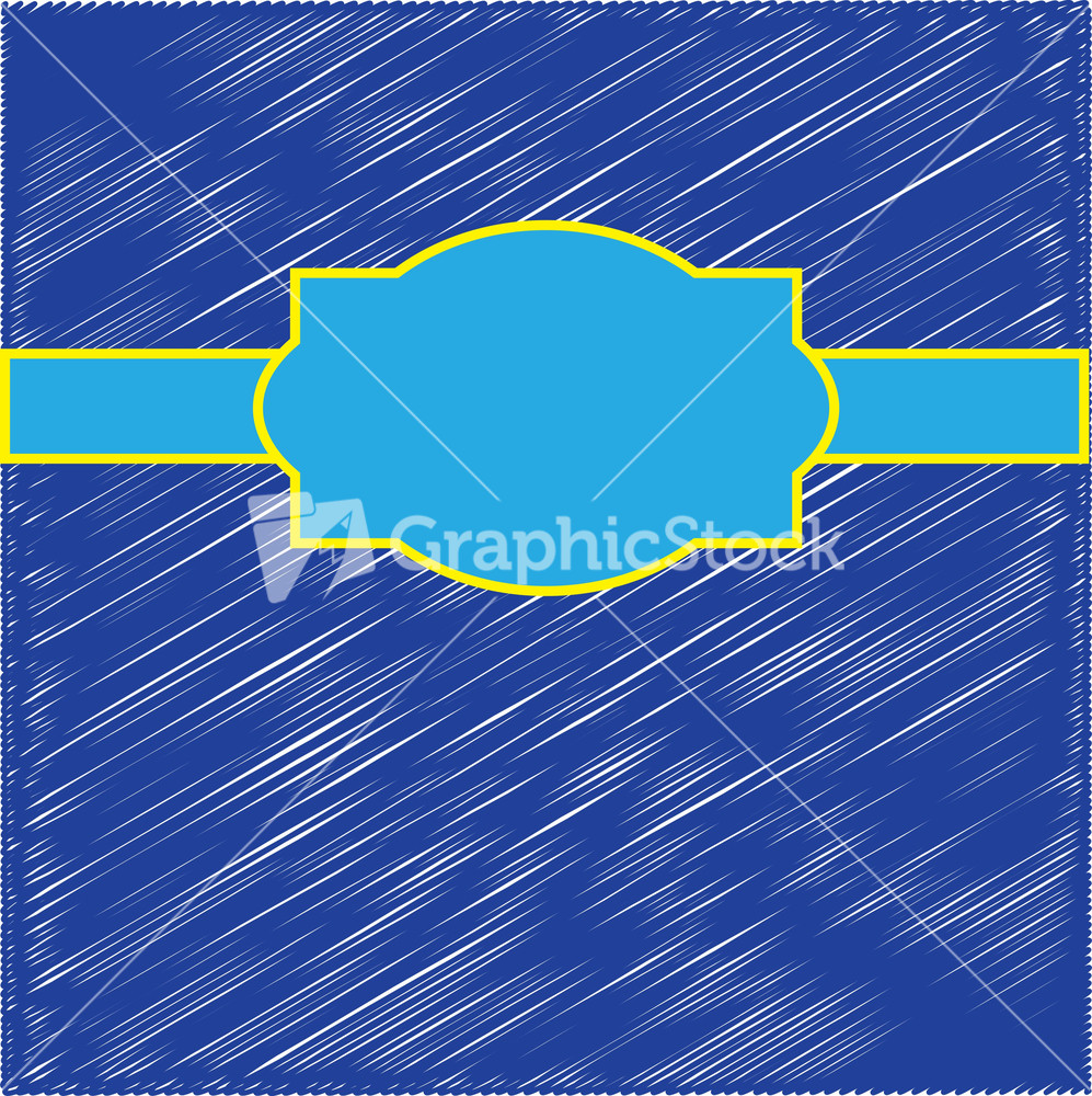 Abstract Label Banner Design