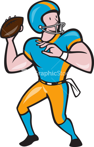 football quarterback clipart - photo #18