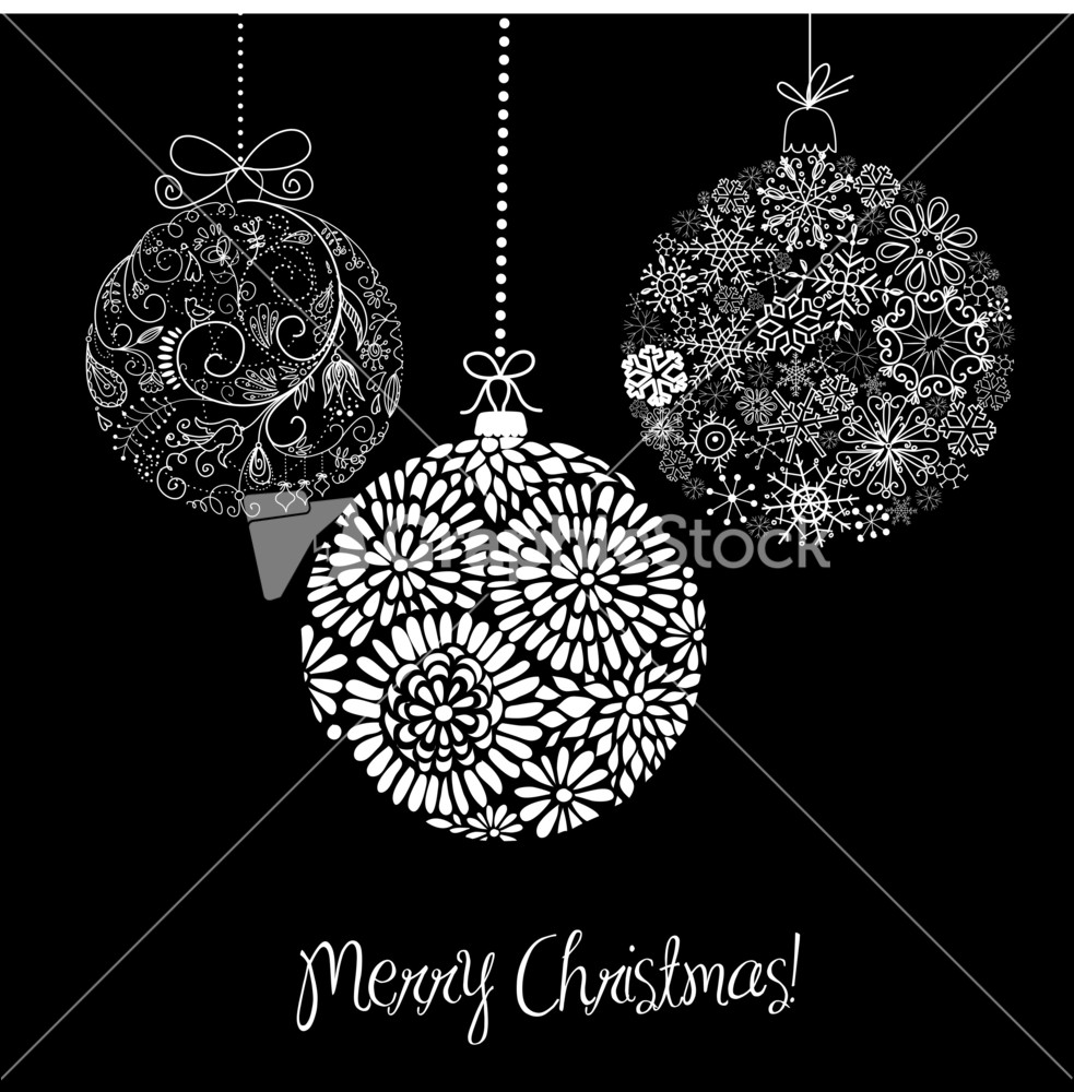 black and white christmas ornaments black and white christmas ornaments