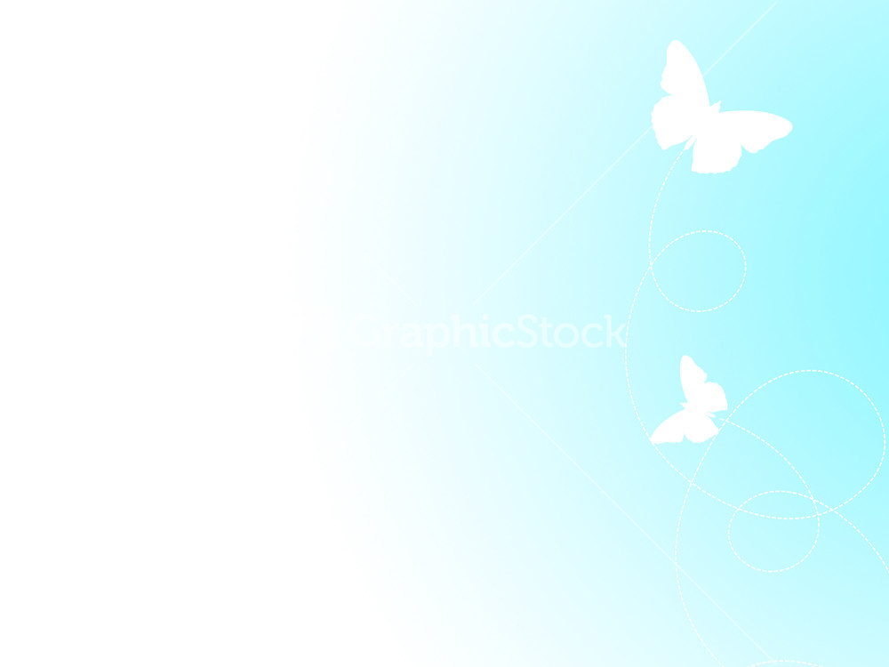 Butterfly Soft Background Stock Image