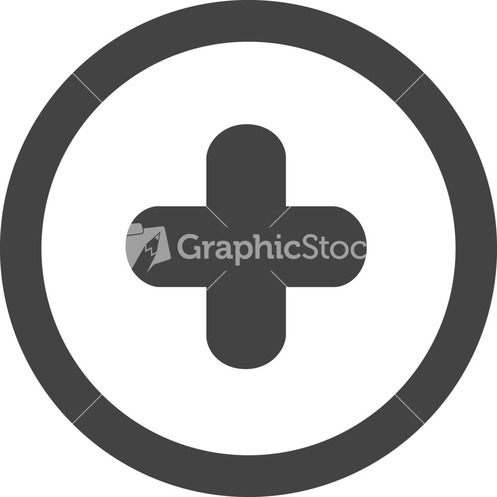 Button Add 1 Glyph Icon