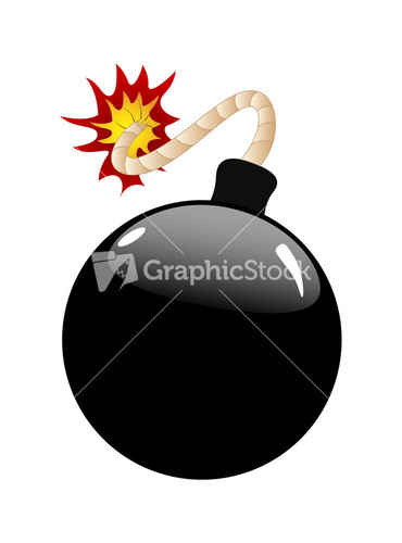 clip art of a cartoon bomb - photo #47