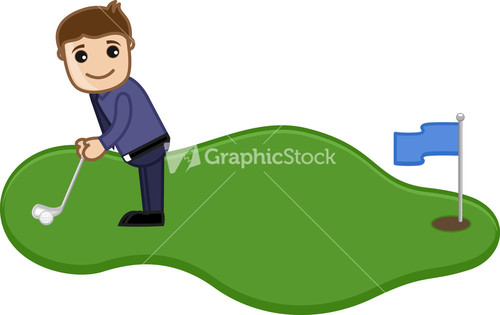 clipart man playing golf - photo #30