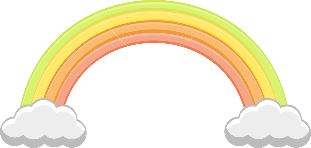 Cartoon Vector Rainbow