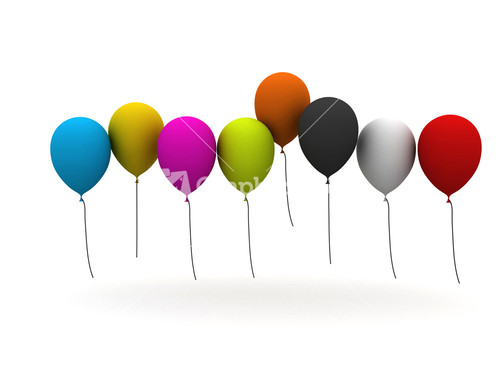 Celebration Balloons Background