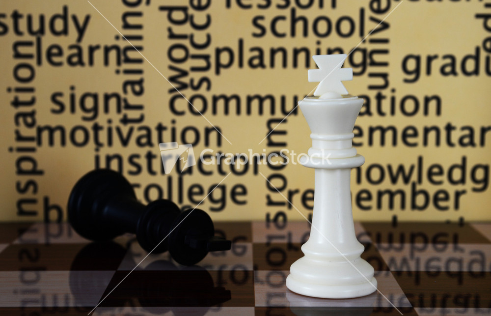 Chess And Learn Concept