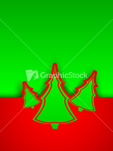 Christmas Greeting Card Design Template