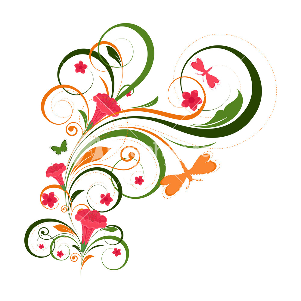 free clipart flowers vector - photo #18