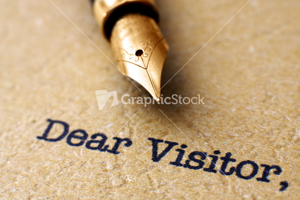Dear Visitor
