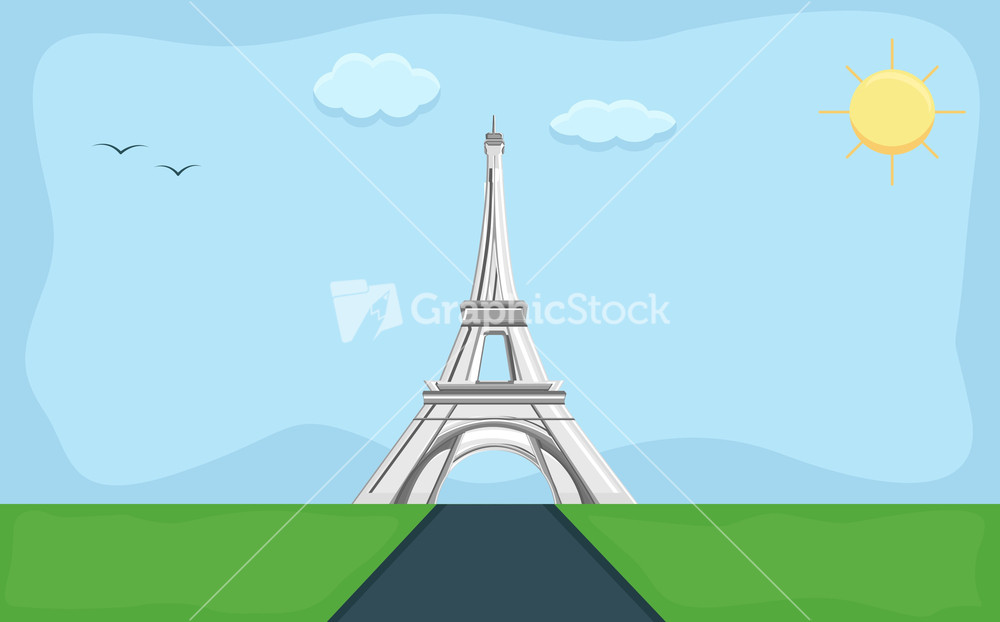 Eiffel Tower Cartoon