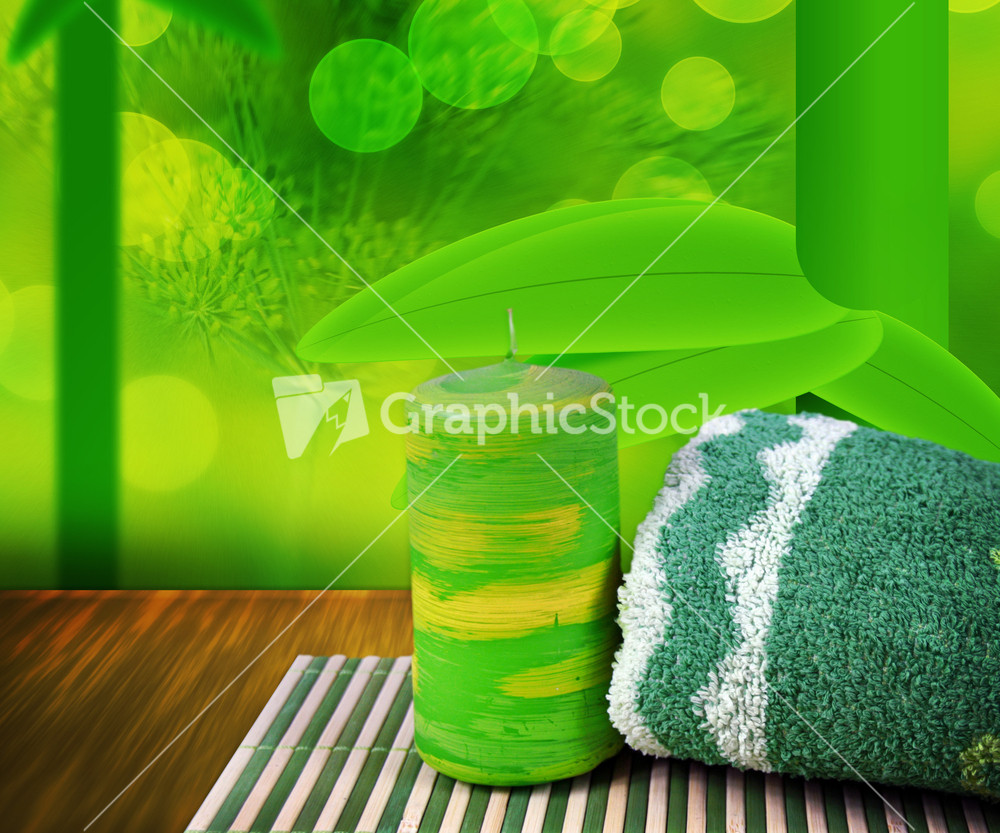 Green Spa Background