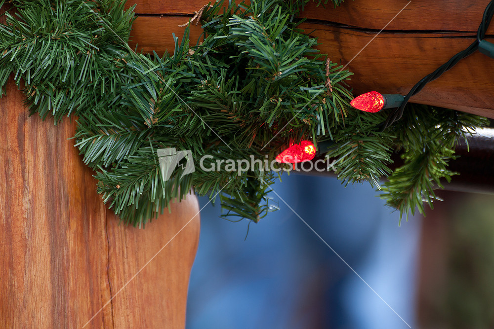 Holiday Decor Western Christmas Branch