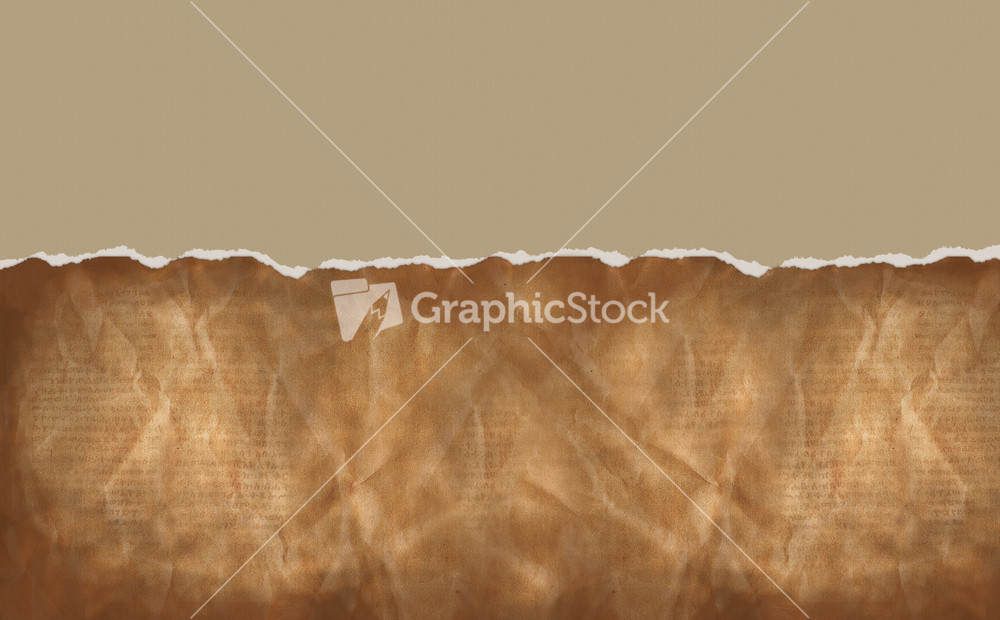 Horizontal Ripped Paper For Background
