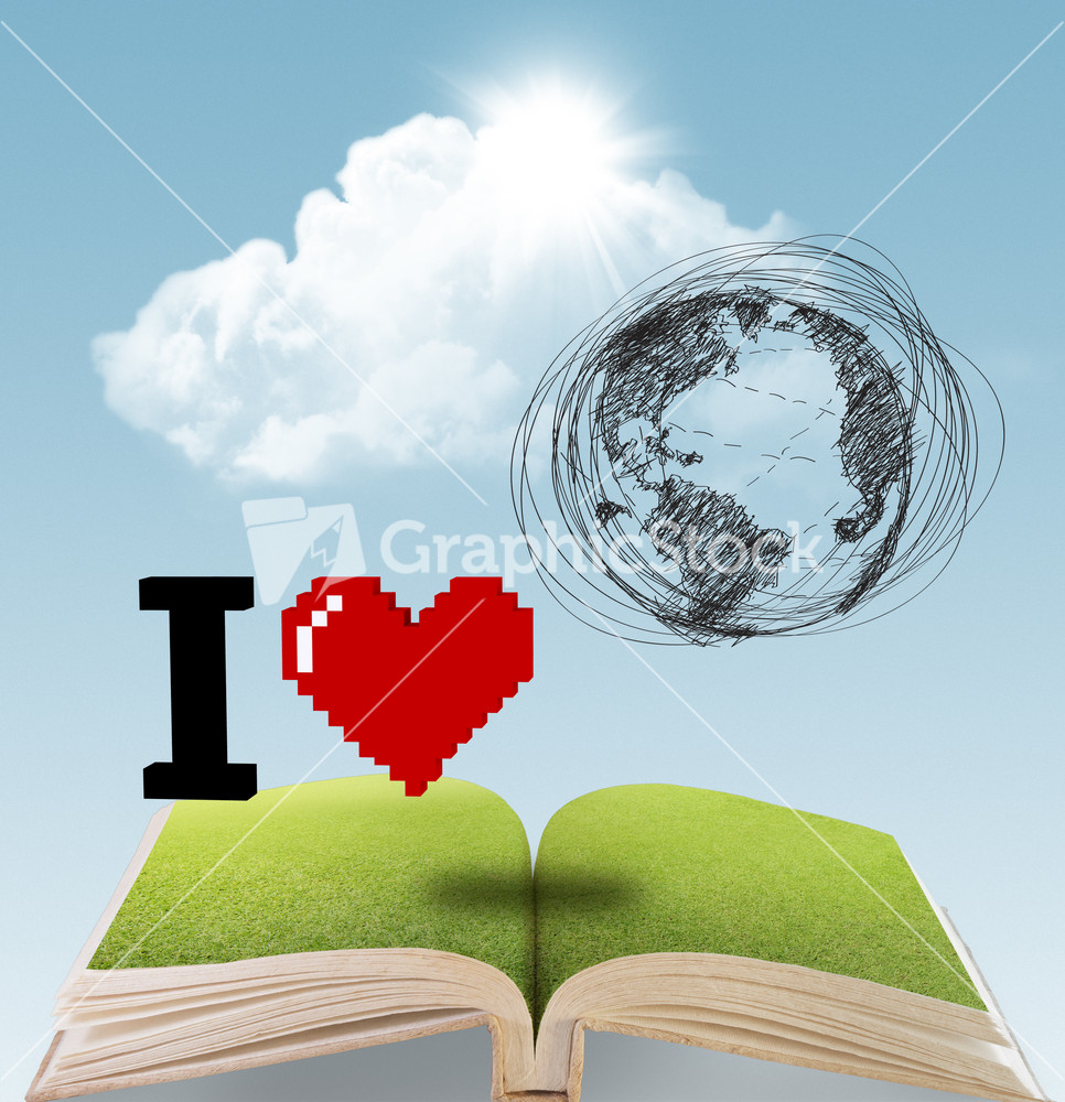 I Heart Earth Book Concept