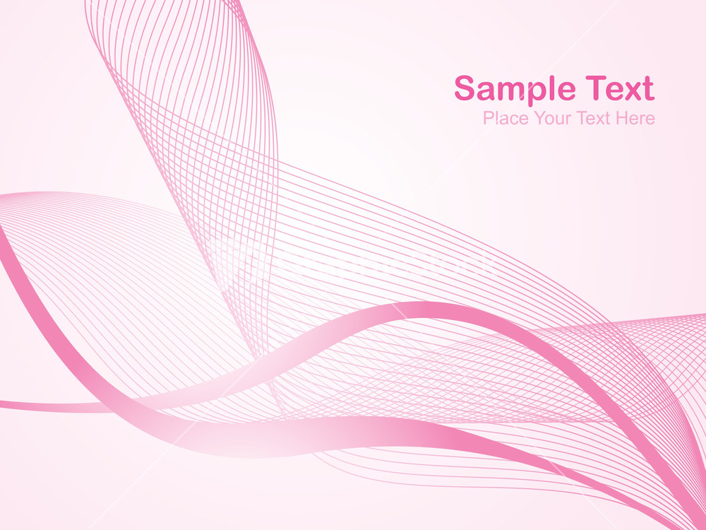 Light Pink Abstract Background. Vector Stock Image