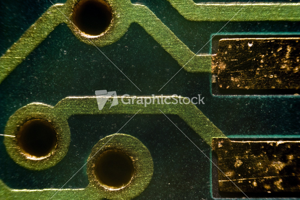 Micro Photo Of A Board