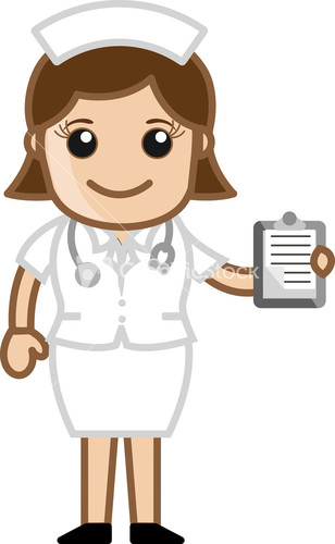 Nurse Checklist Doctor Medical Drawing Art Of Cartoon - vrogue.co