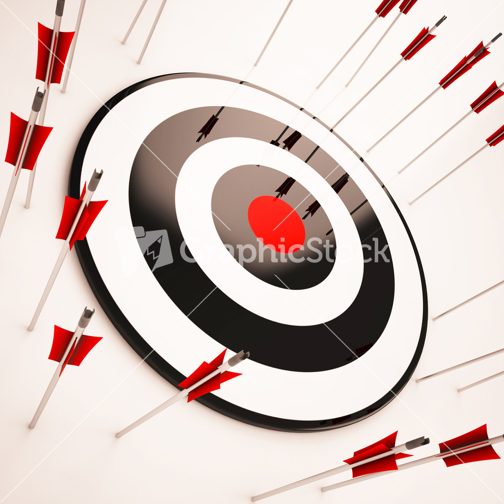 Off Target Shows Aiming Mistake