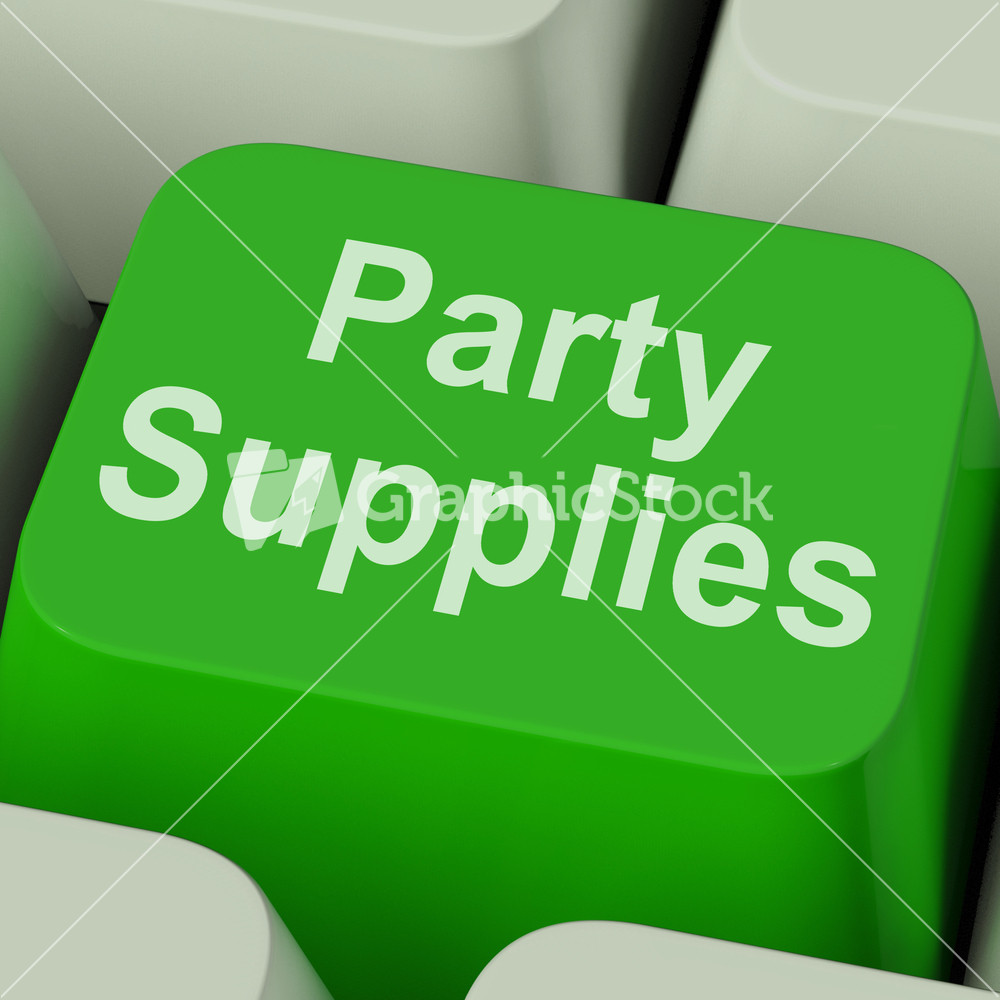 Party Supplies Key Shows Celebration Products And Goods Online
