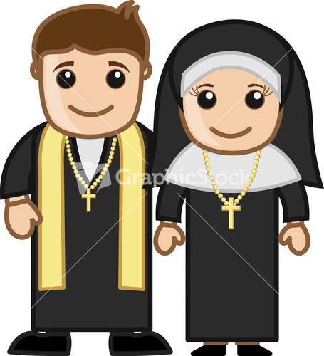 clipart pictures of nuns - photo #25