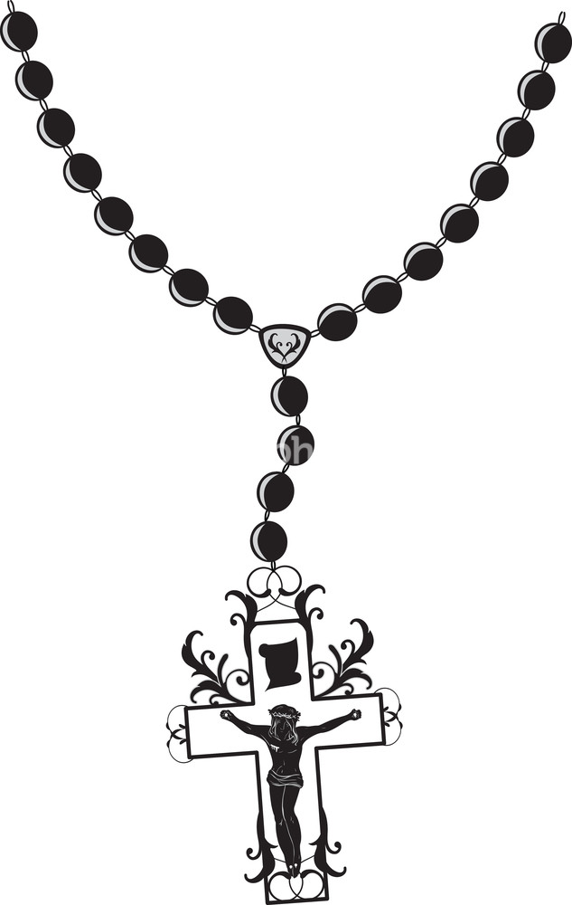 rosary clipart free download - photo #2