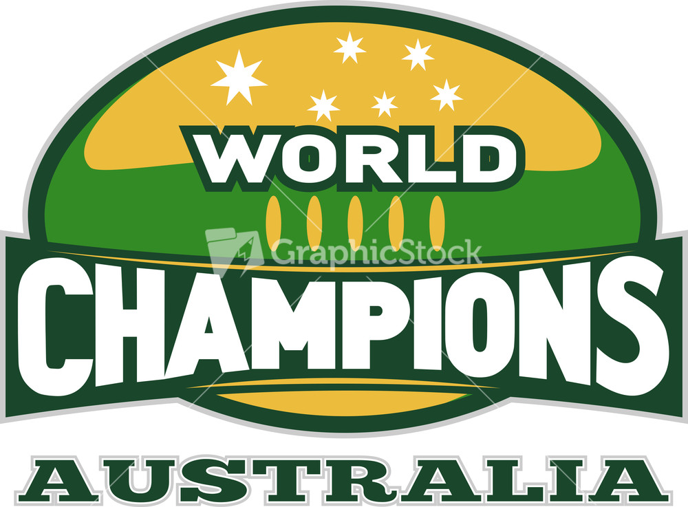 Rugby Ball World Champions Australia