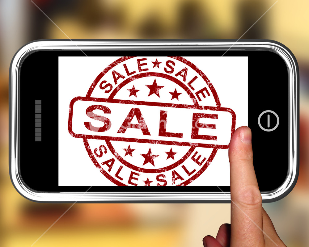 Sale On Smartphone Shows Price Reductions