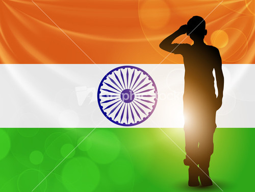Image result for indian soldiers salute