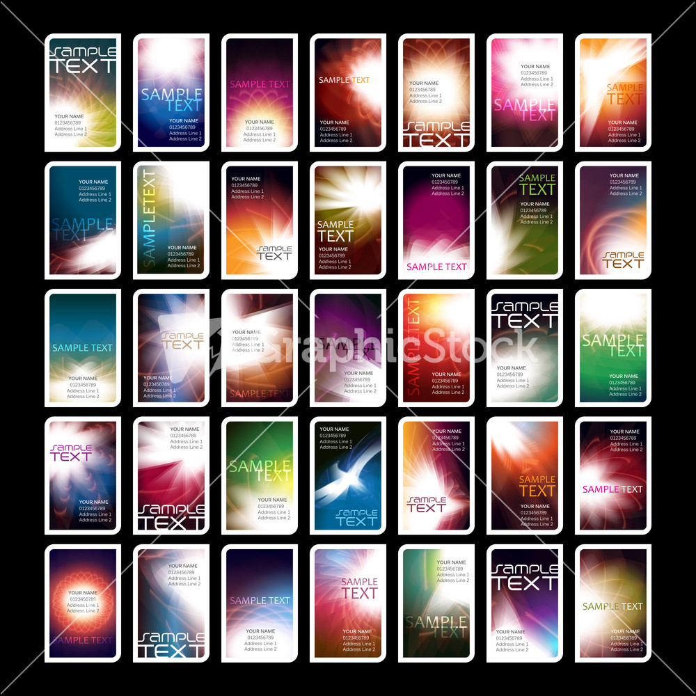 Business card stock options