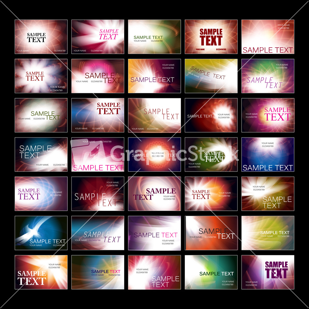 Business card stock options
