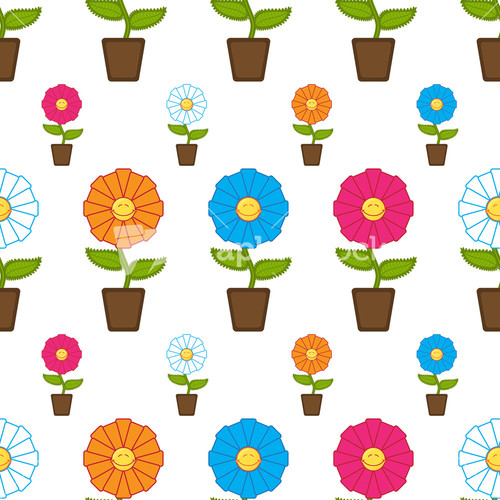 Bunga Raya Flower Vector Illustration