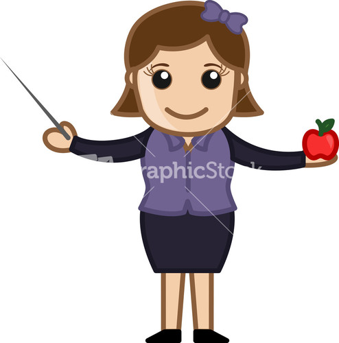 teacher pointing clipart - photo #21