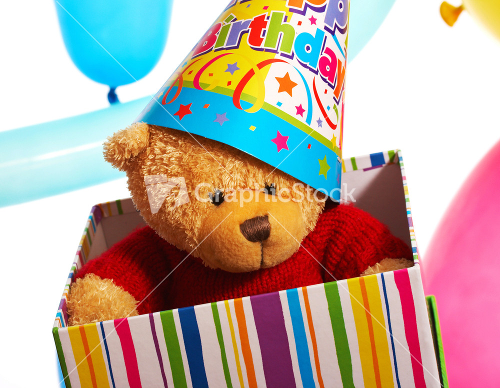 Teddy Bear Birthday Gift Or Present