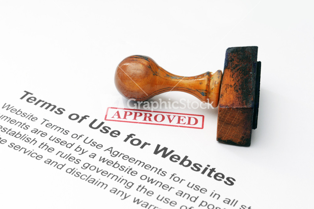 Terms Of Use For Websites - Approved