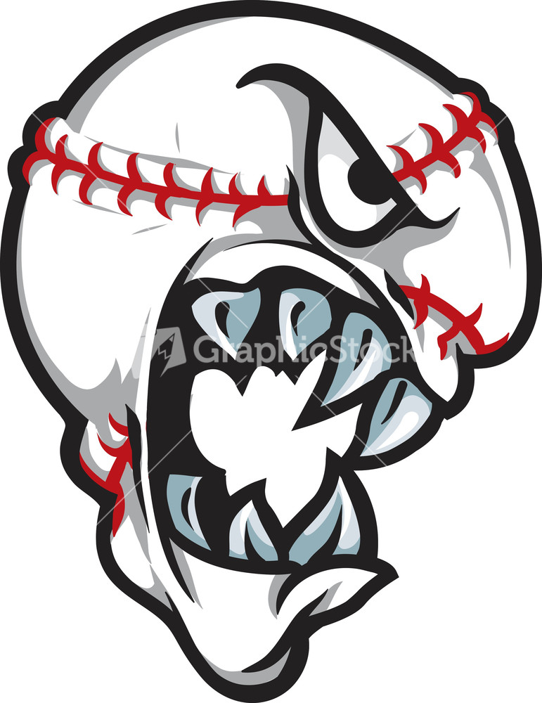 Vector Baseball Mascot