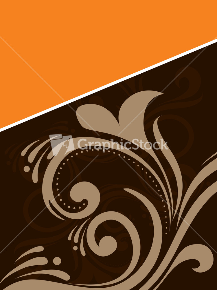 Vector Floral Pattern Carad 