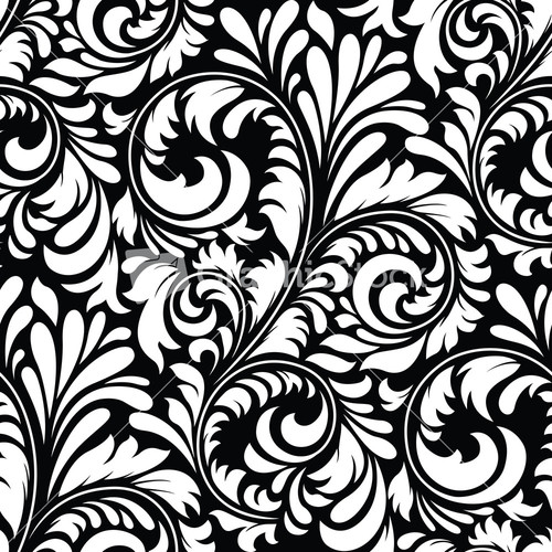 Vector Rococo Pattern