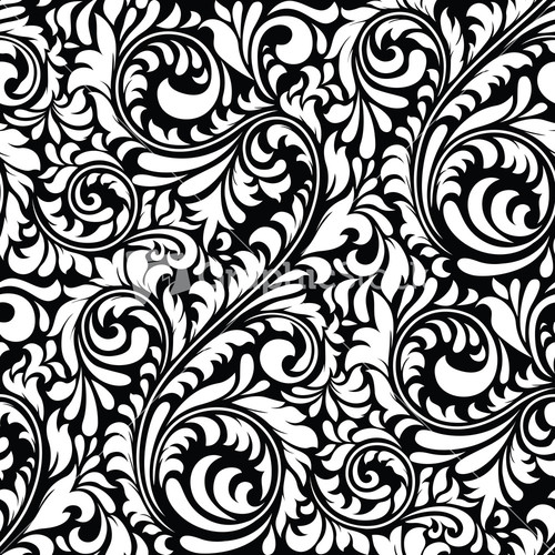 Vector Rococo Pattern