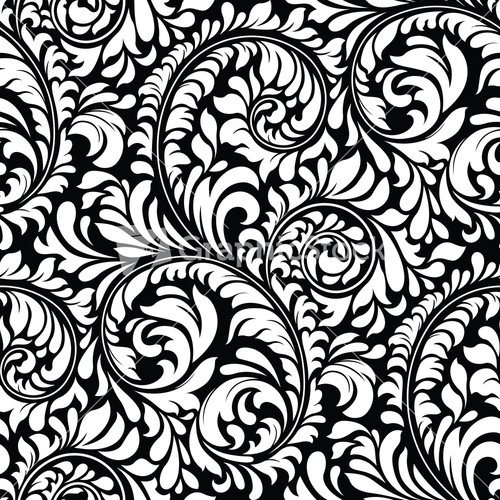 Vector Rococo Pattern