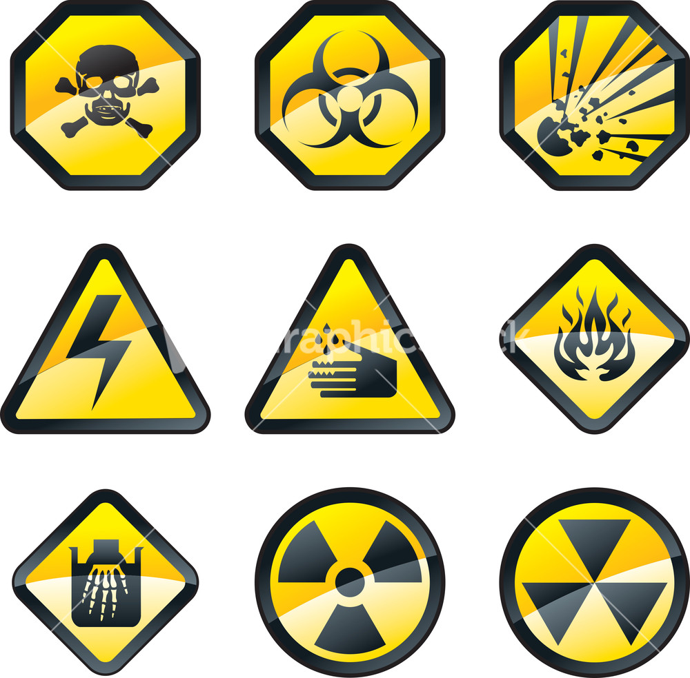 Vector Lab Signs Stock Image