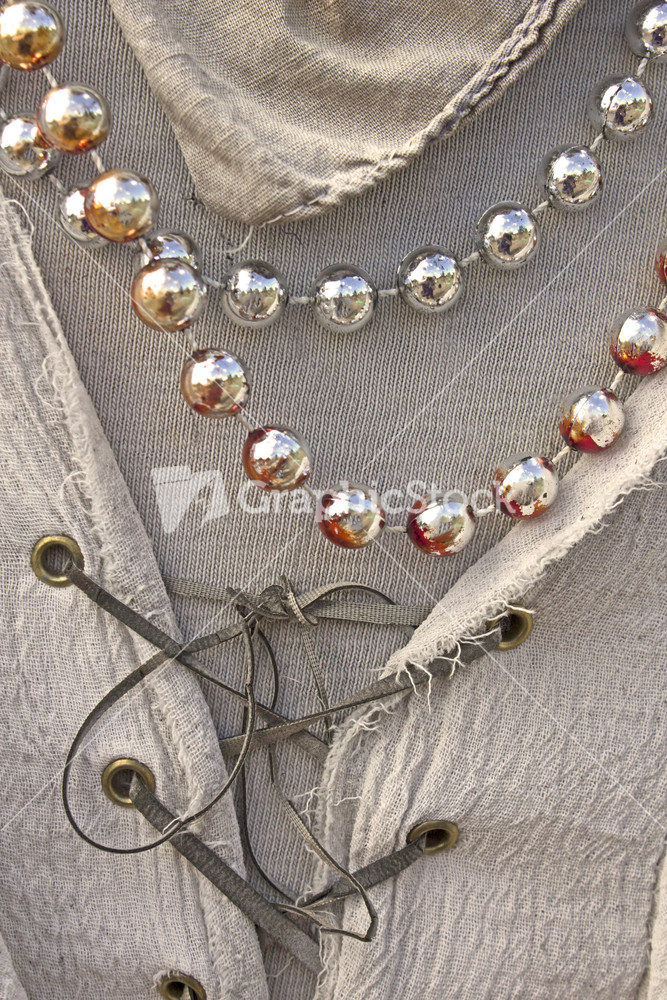 Vintage Pearls Fabric