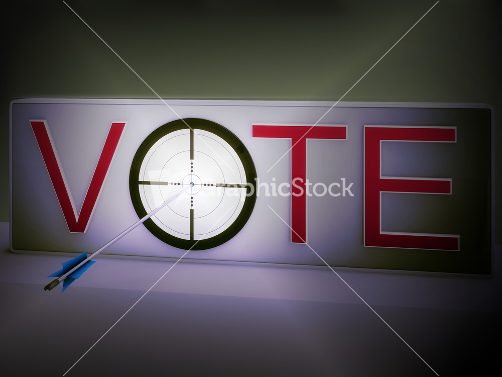 Vote Target Means Evaluation Choice And Decision