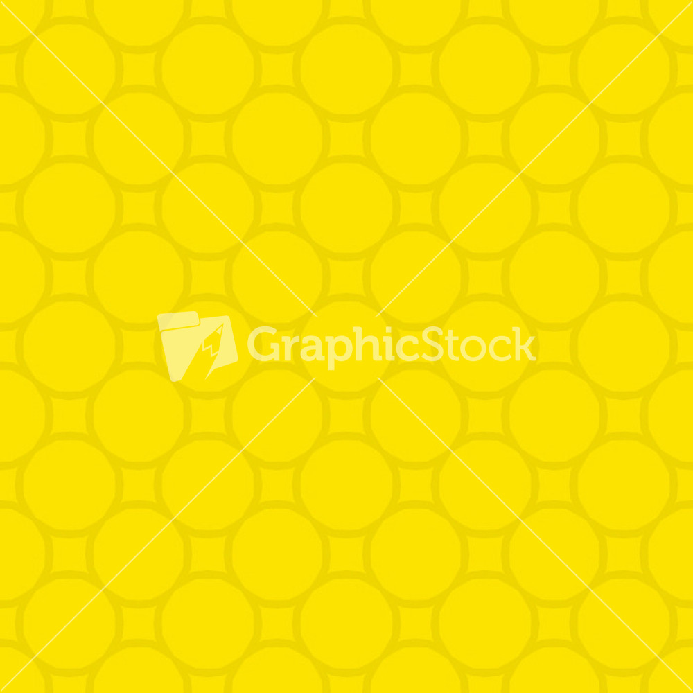 Yellow Circles Pattern