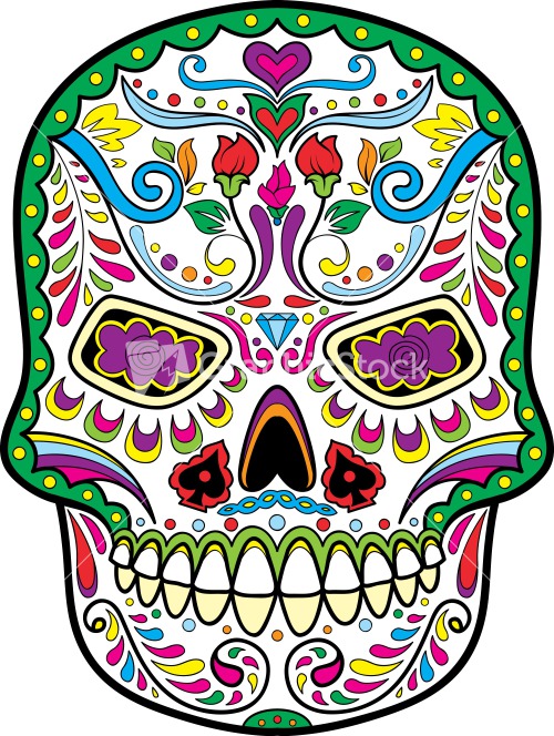 Free Free Flower Skull Svg 738 SVG PNG EPS DXF File