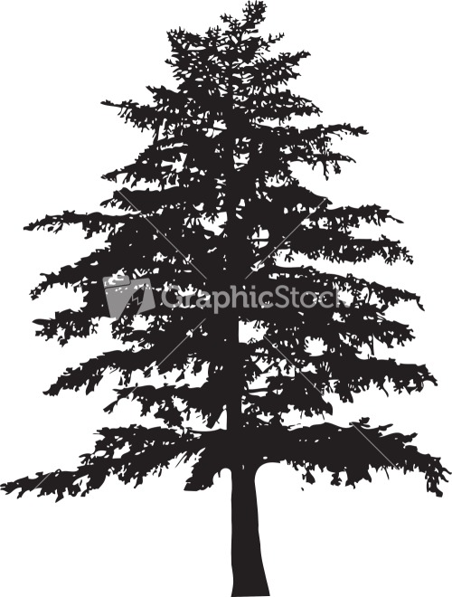 Vector Normal Tree Stock Image