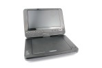 Black Portable Dvd Player On White